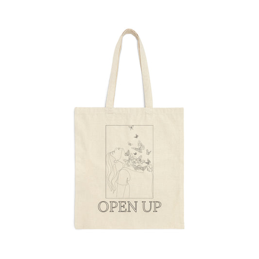 Open Up Canvas Mantra Tote