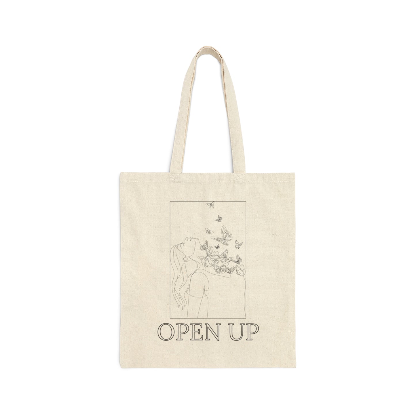 Open Up Canvas Mantra Tote