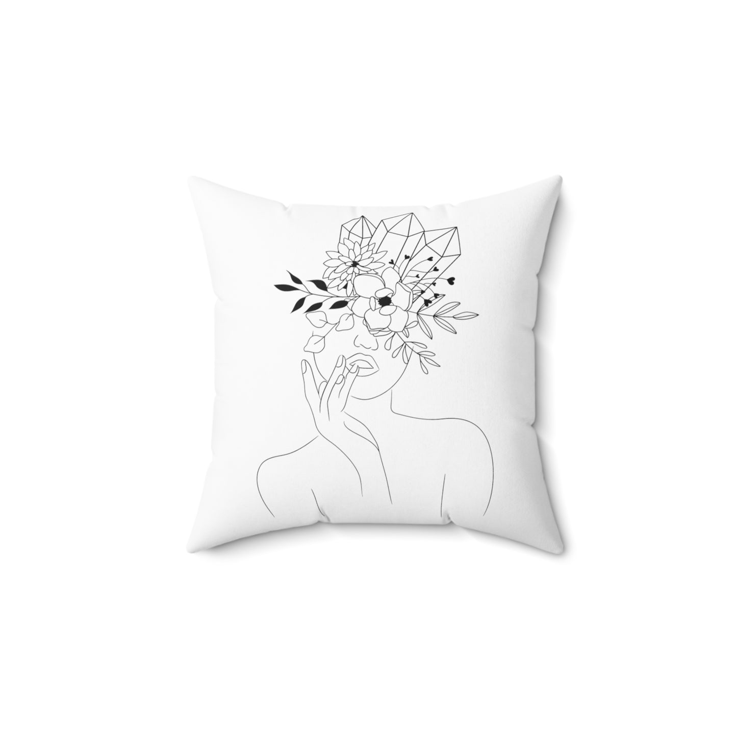 Crystal Visions Double Sided Mantra Pillow