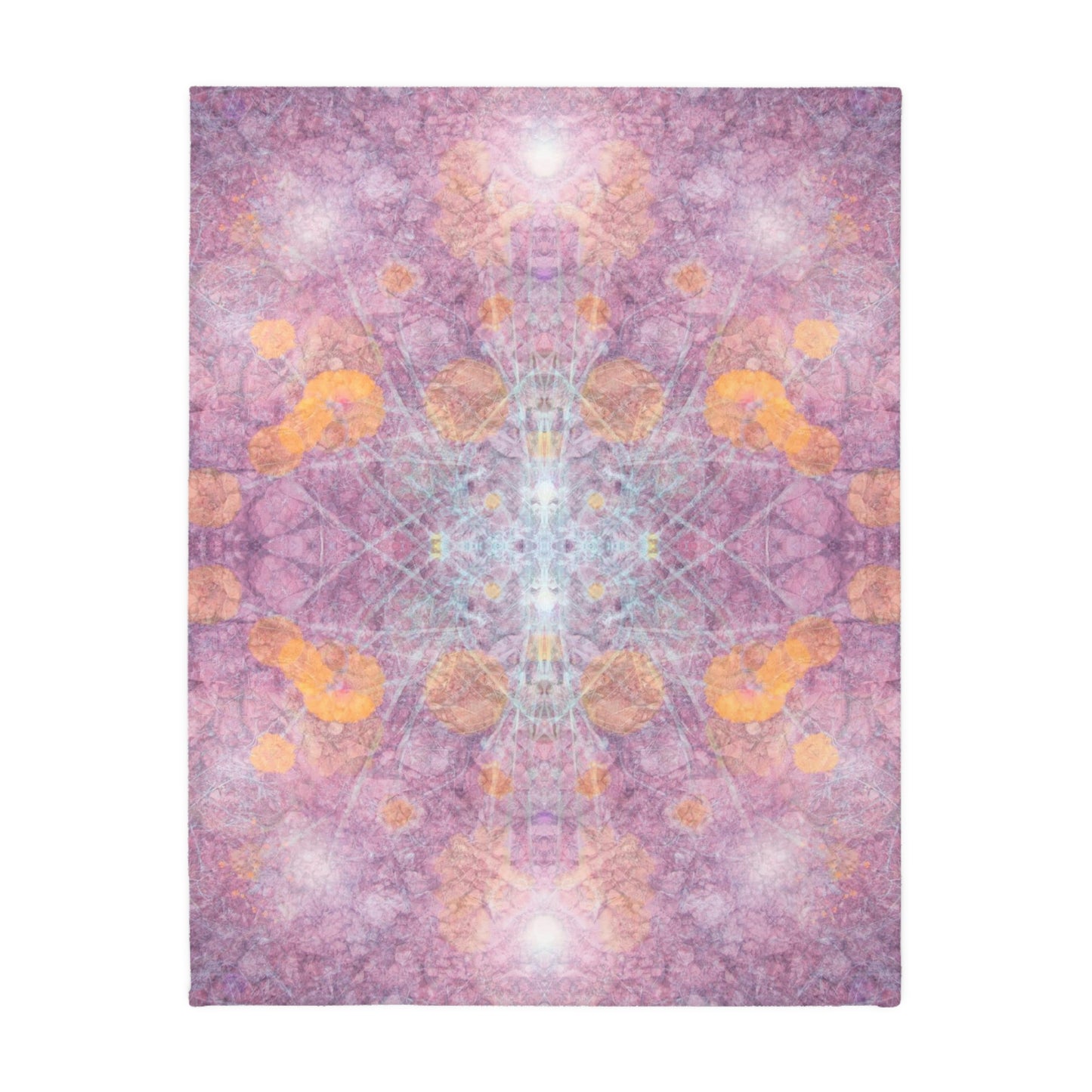 One Day at A Time Double-Sided Mantra Blanket