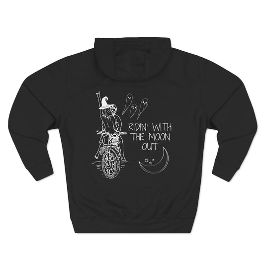 Ridin' With The Moon Out Pullover Hoodie